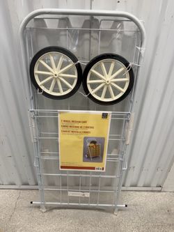 Homz 2-Wheel Medium Cart Brand New Laundry, Groceries, and more