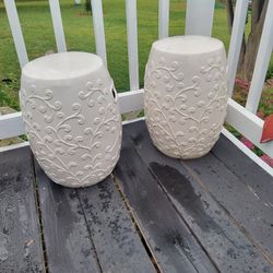 Ceramic Garden Stools 