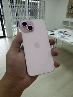 iPhone 15 6.1" (Unlocked) 256GB Good Pink