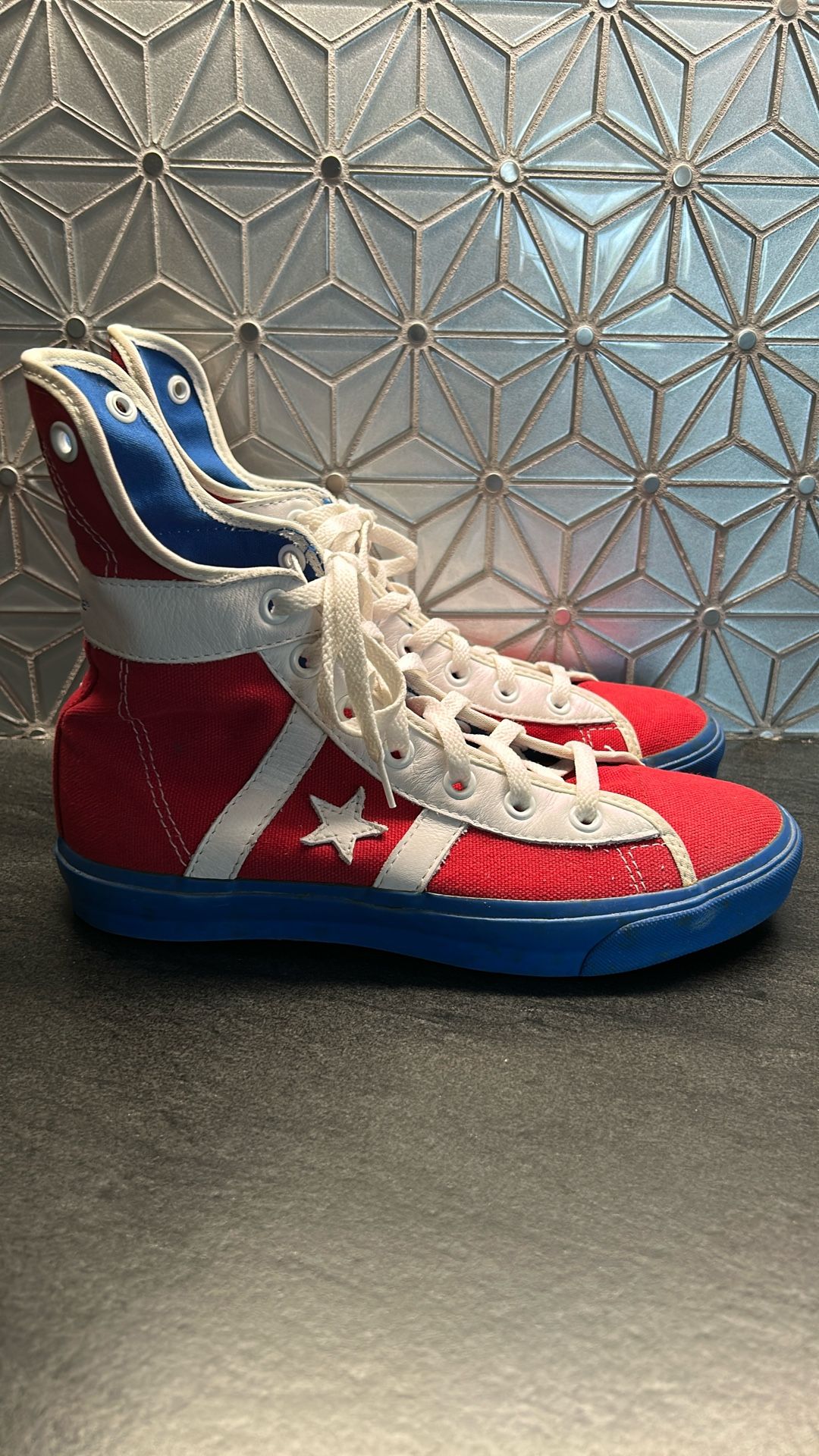Brand New Never Worn Phil Esposito Red White And Blue Converse All Star