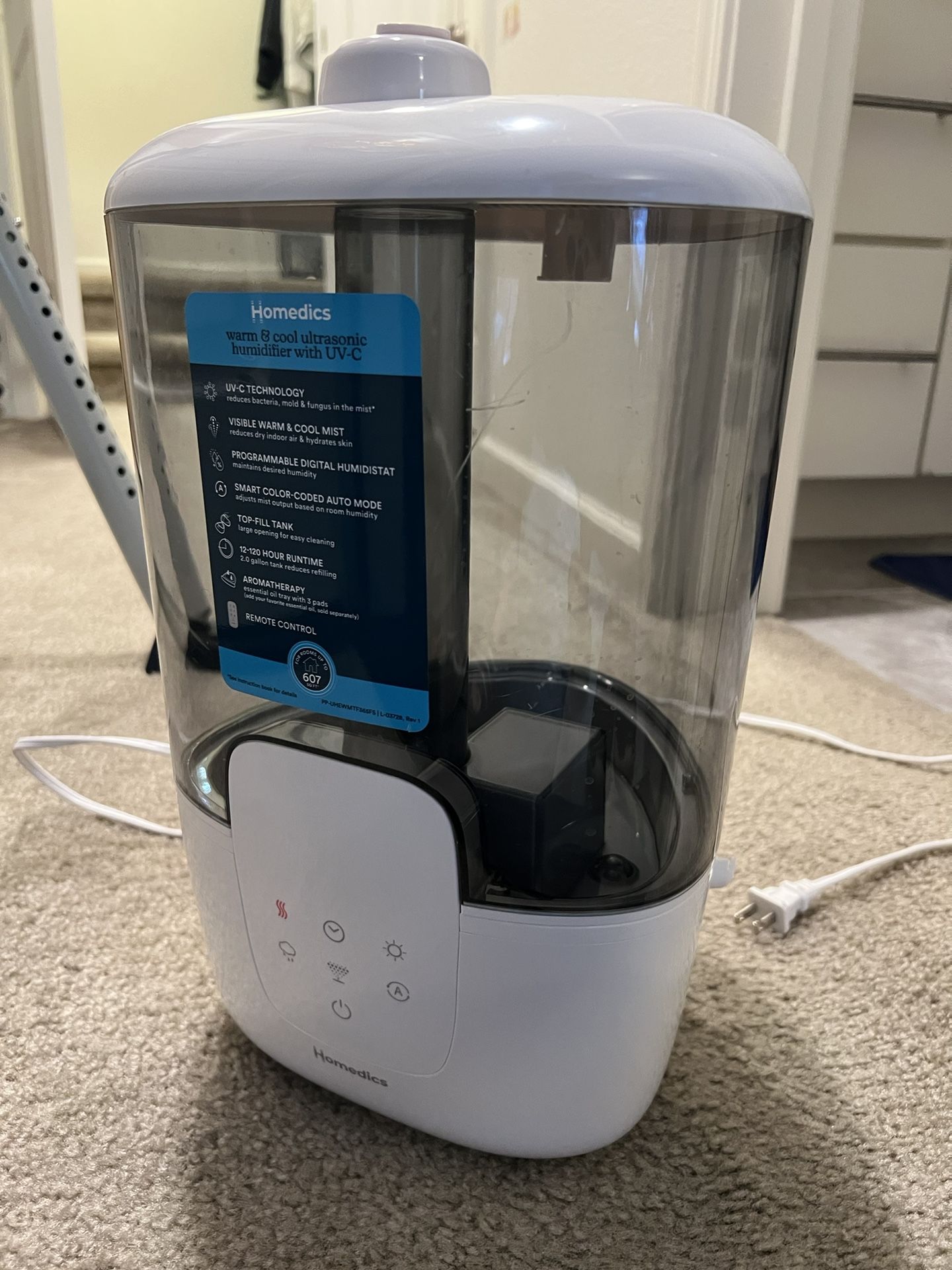 Homedics Humidifier
