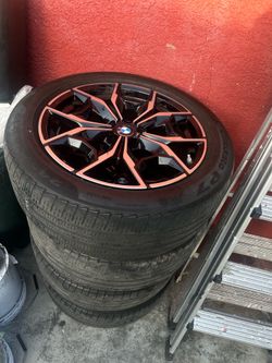 BMW OEM 2024 X3 M40i RIMS 19 inch SET OF 4