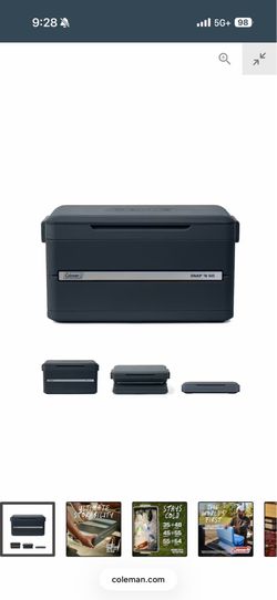 Coleman Snap 'N Go 35-Quart Collapsible Hard Cooler