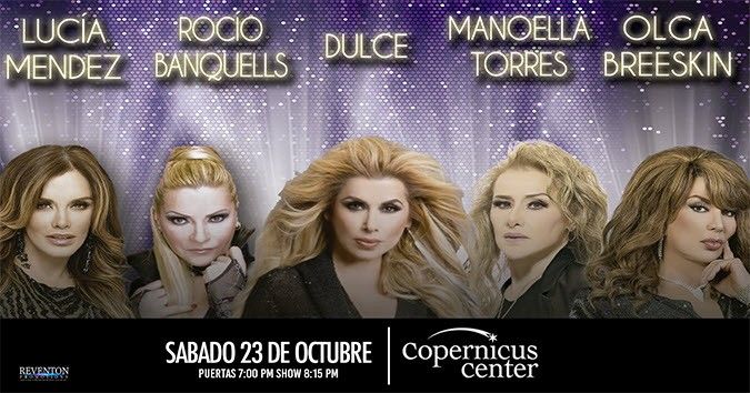 2 Boletos Para el Sábado 23 de Octubre  en El Copernicus Center 