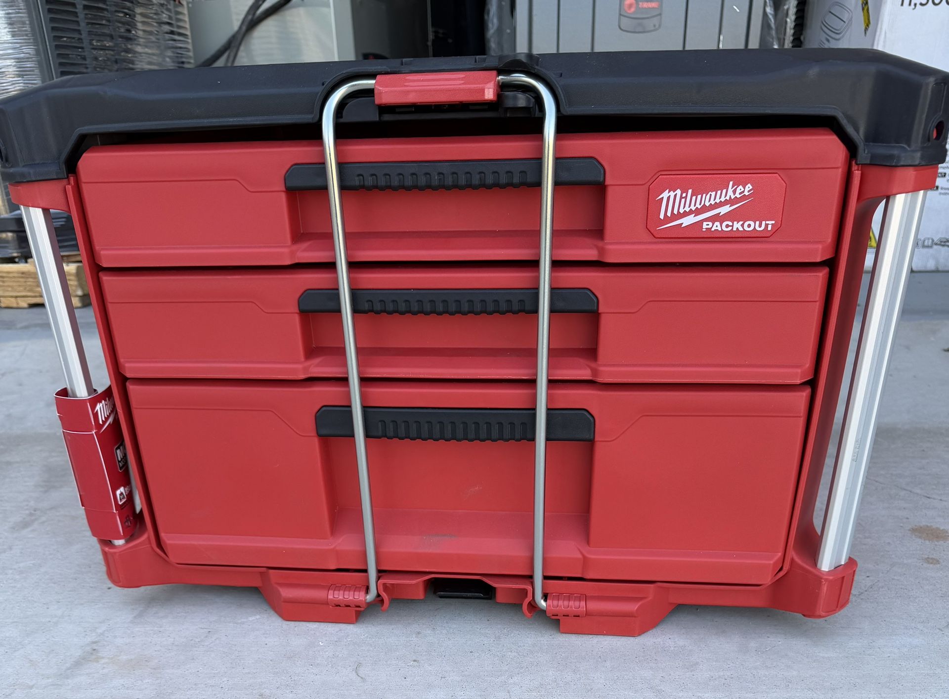 Modular 3-Drawer Multi Drawer Tool Box