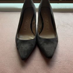 Calvin Klein Block Kitten Heel Size 9