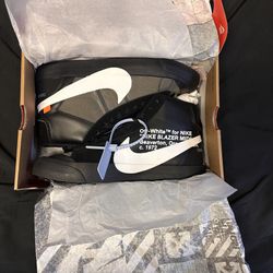 Off White Nike Blazer Grim  Size 12