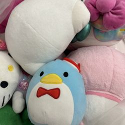 Sanrio Plushies 