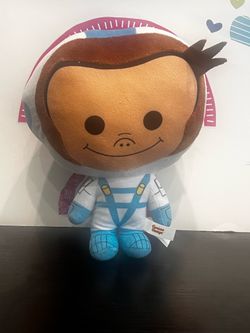 CURIOUS GEORGE THE ASTRONAUT!  9 INCH NEW PLUSH