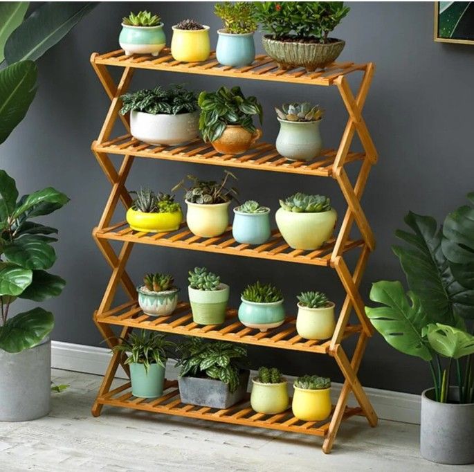 Wooden Plant Stand