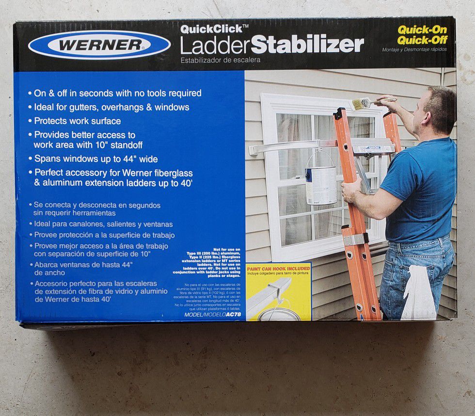 Used Werner Ladder Stabilizer