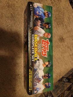 2020 topps complete set opened