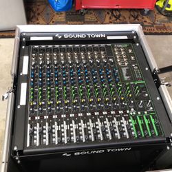 Complete Professional P/A System Mackie ProFX16v3/With Powered Mackie 212 Thump Speakers.  