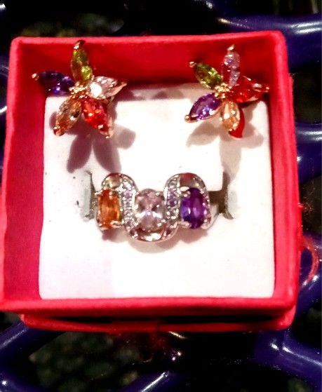 New Natural Gemstone Ring