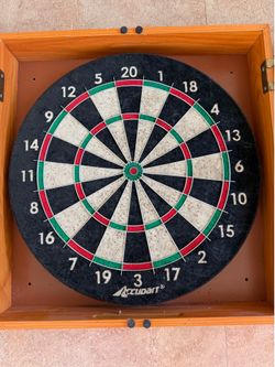 Dartboard Cabinet Set