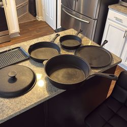 Cast iron Set Never Used 