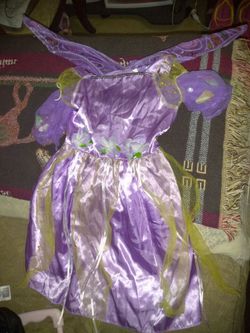 Fairy princess dress with wings