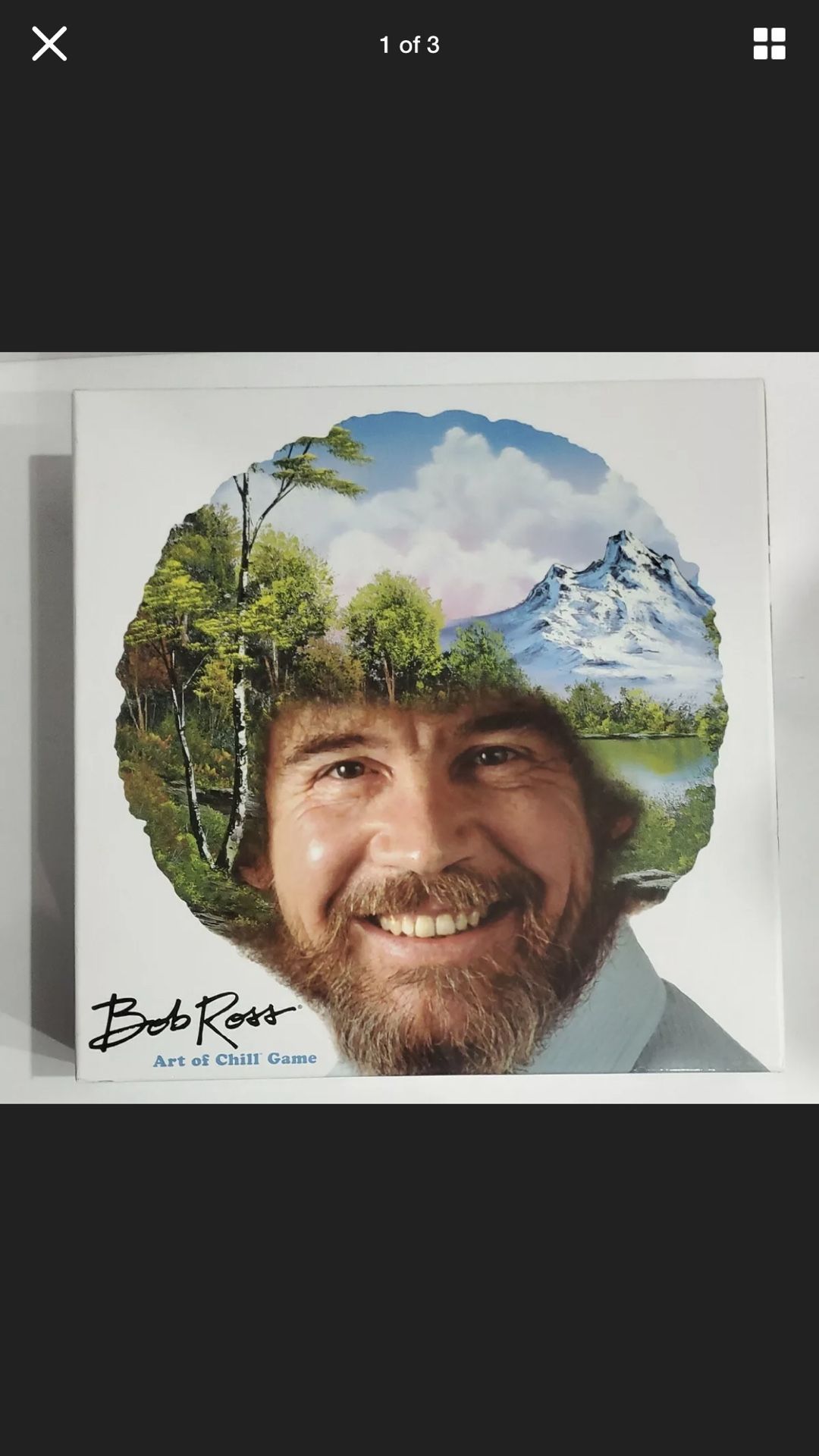 BRAND NEW Bob Ross The Art of Chill Board Game sealed complete