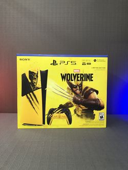 PlayStation 5 Digital Edition Marvel’s Wolverine Battle Yellow Limited Edition Bundle (Game Included)