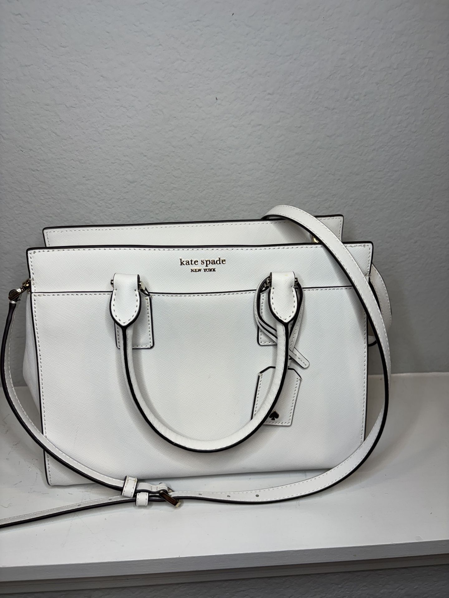 White Kate Spade Purse