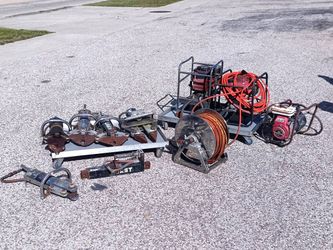 Hurst Fire Fighting Fighter Equip - 3x Hydraulic Pump Cutter Shear Spreader - Extraction Extrication