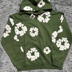 Denim Tears Cotton Wreath Hoodie “Green” Size Large🌵