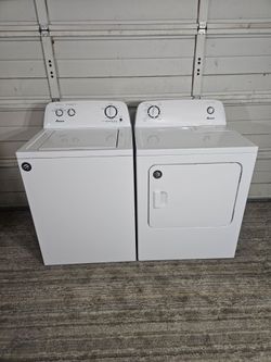 Amana Washer And Electric Dryer Set, Good Conditions 👍, Delivery Available For Fees