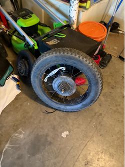 bike frame and two hub motors