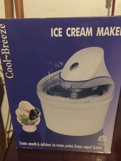 Ice cream maker