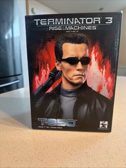 Gentle Giant Terminator 3 T-850 Statue Bust Figure Adult Collectible