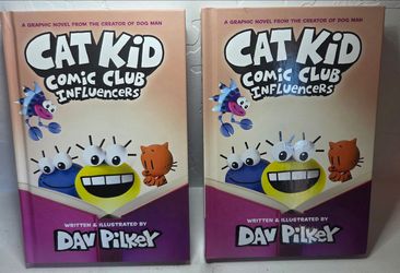 Lot Of 5 Cat Kid Comic Club Chrildrens Books