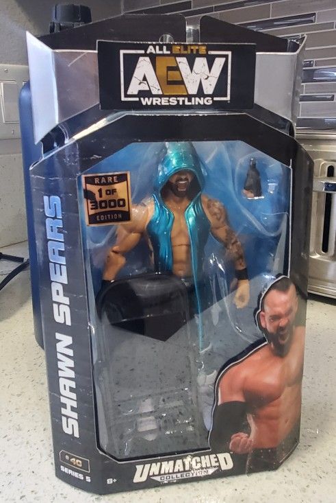 Aew Chase Shawn Spears Figure