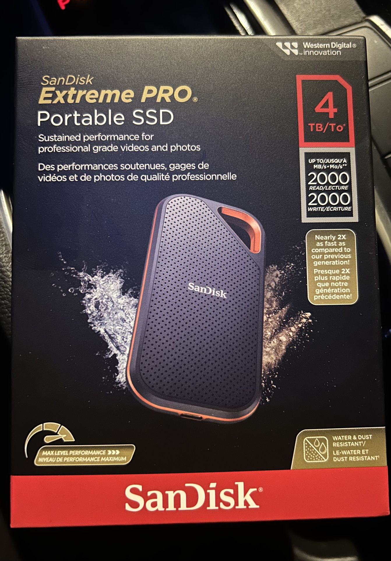 4TB Extreme Pro Portable SSD