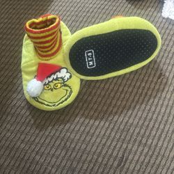 Baby Grinch Slippers 