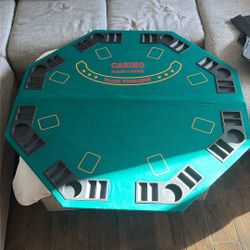 Fold up Poker Table