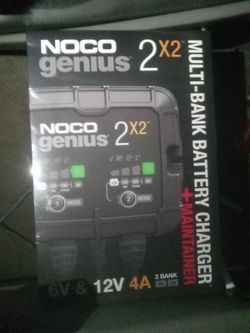 Noco Genius 2x2 MultiBank Battery Charger