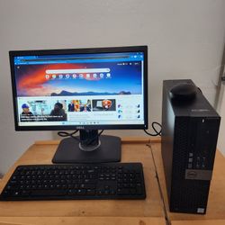 Dell Optiplex 3040 SFF desktop Computer 
Intel core i5-6500 @ 3.2 Ghz
Windows 11 Pro. Microsoft office installed 250GB SSD SSD 
16GB RAM 
** NO TRADES