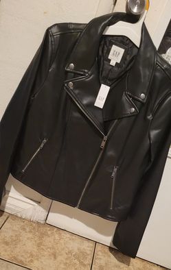 Faux Leather Jacket