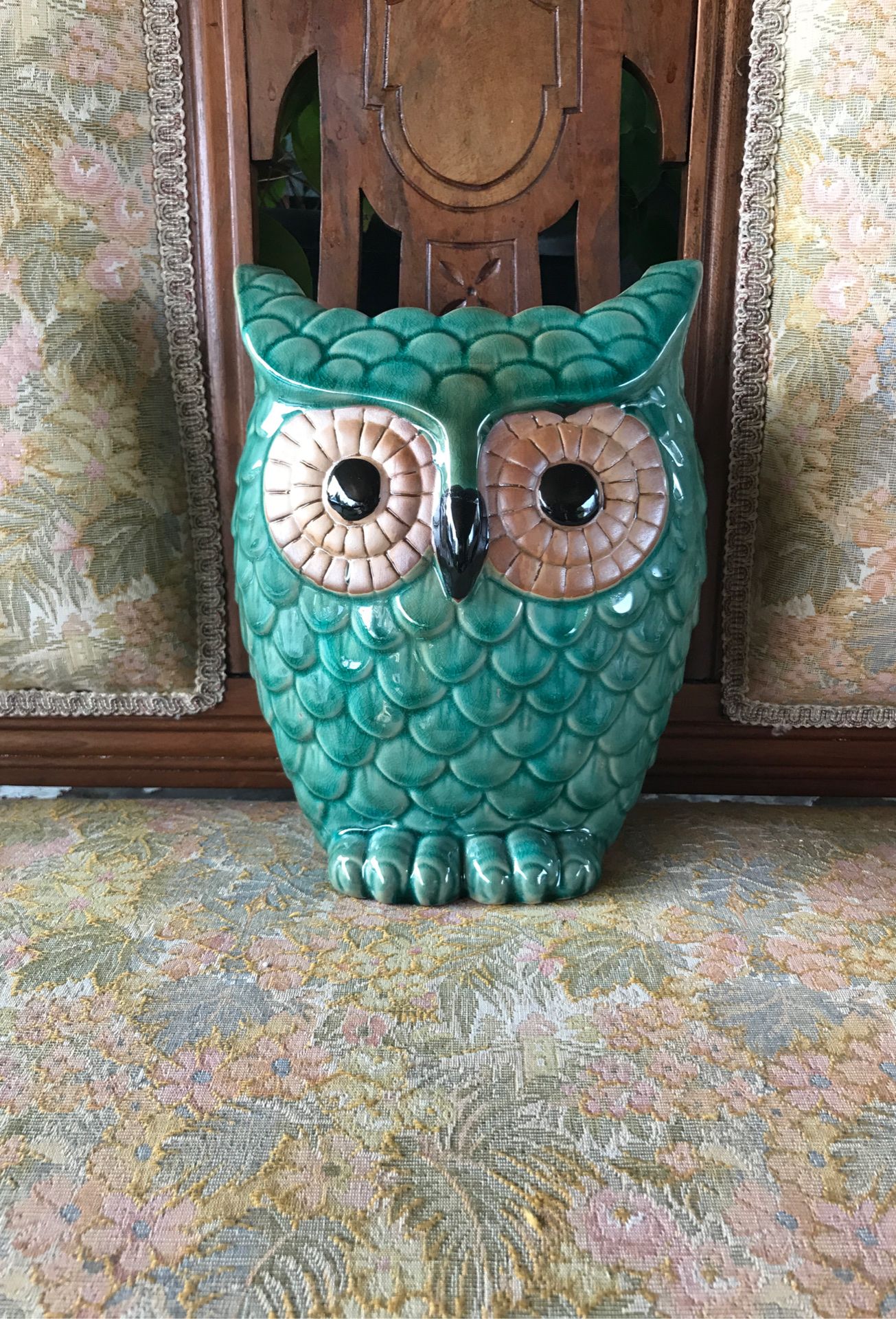 Decorative Owl Vase