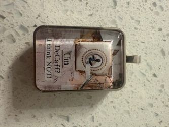 Novelty Coffee Belt Buckle