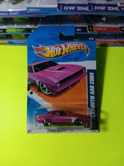 Hot Wheels Plymouth AAR Cuda Street Beasts '11