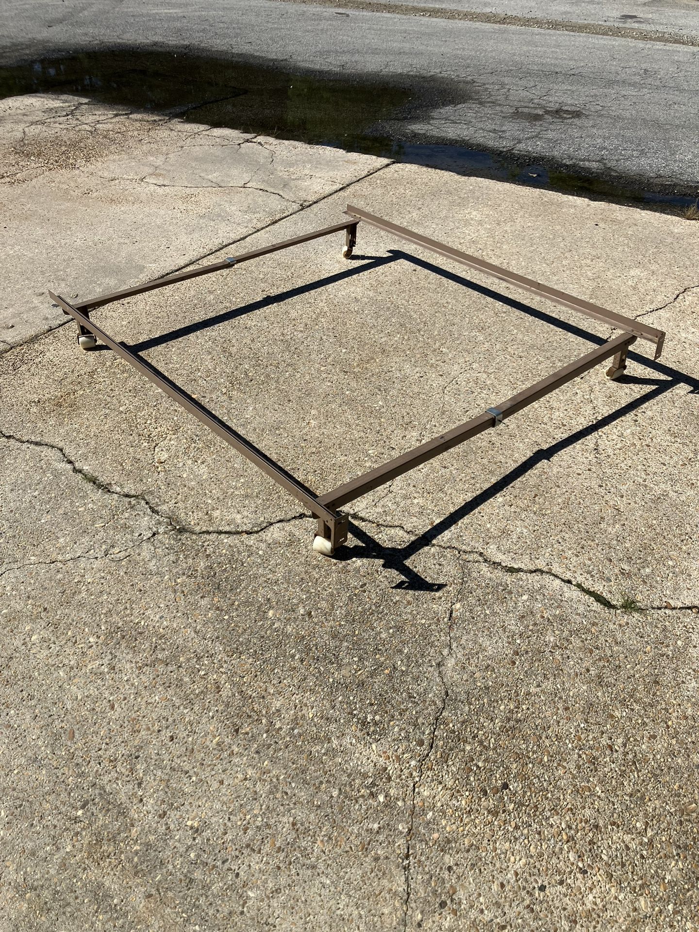 Metal Bed Frame Queen Base