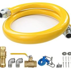 48Inch Gas Hose Connector Kit