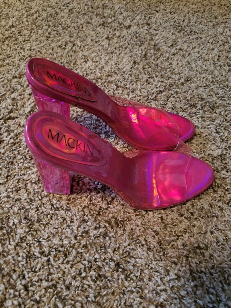 Pink Sandals.