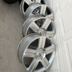 24 Inch Texas Editions Wheels SILVERADO 
