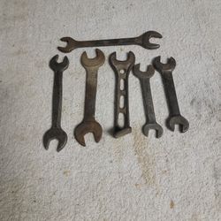Vintage Open End Wrenches 