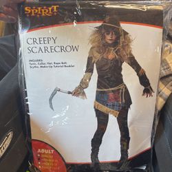 Spirit Creepy Scarecrow Womens Medium