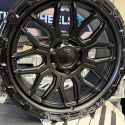 4 Fuel FC881 SURGE MATTE BLACK GLOSS BLACK 20x9 6x139.7/6x5.5 1 FC881MB20906801