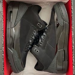 Jordan 3 Black Cat 
