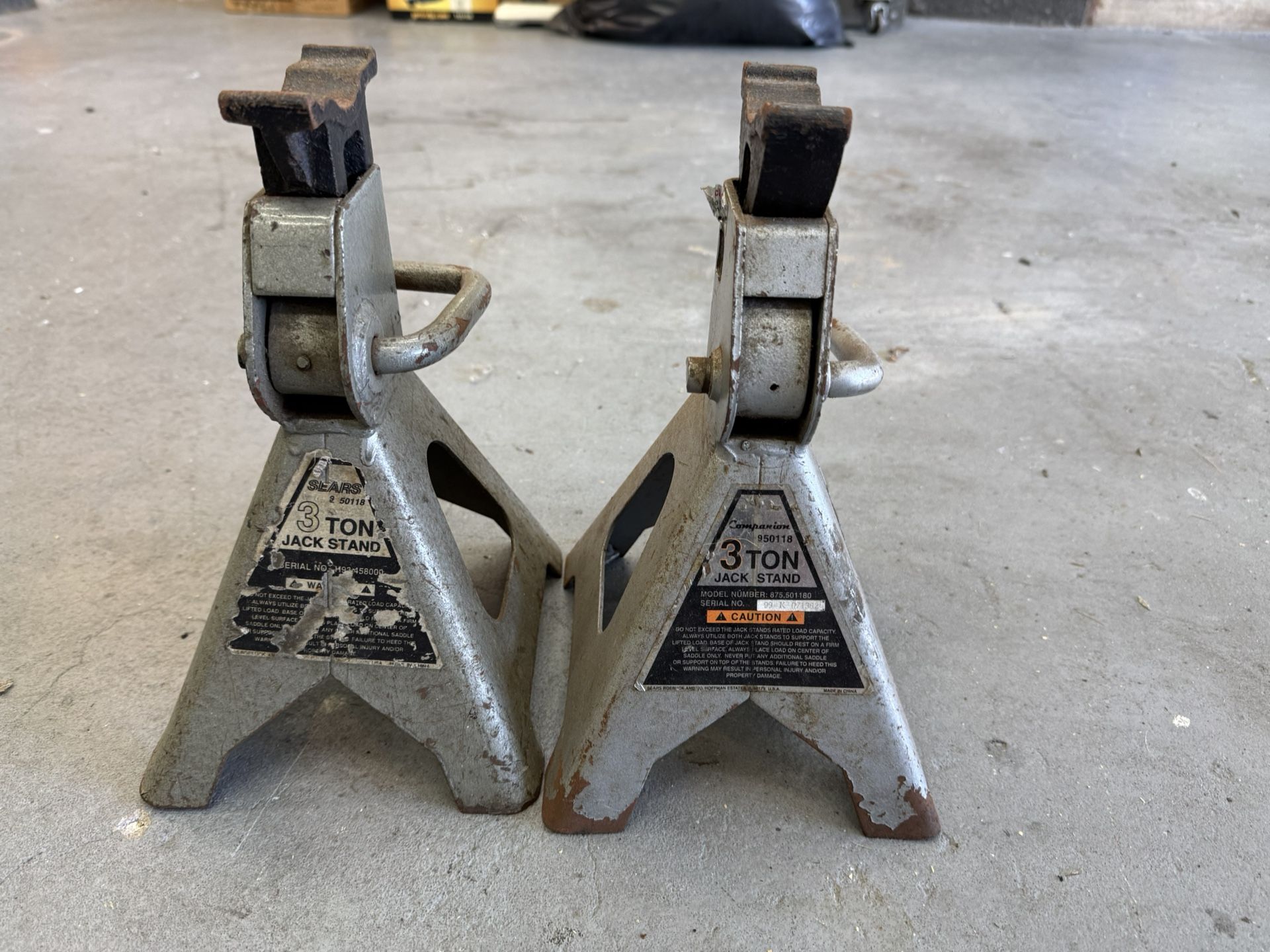 3-Ton Jack stands